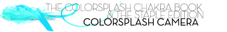 the colorsplash chakra book and limited edition camera
