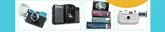 Lots of nice Lomography Products