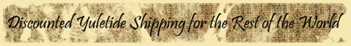 Discounted Yuletide Shipping for the Rest of the World
