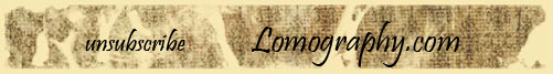 Unsubscribe Lomography