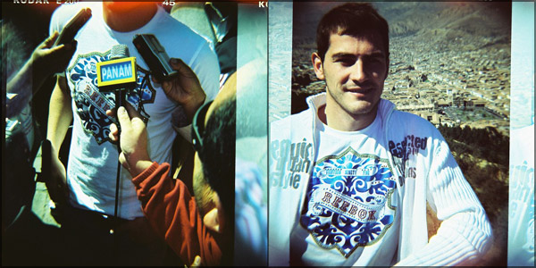 Iker Casillas and Lomography
