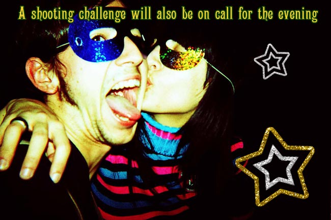 A shooting challenge will also be on call for the evening