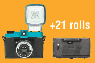 Diana F+ and 35mm Back - RedScale Bundle