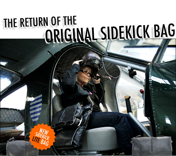 The Return of the Original Sidekick Bag - Now Improved