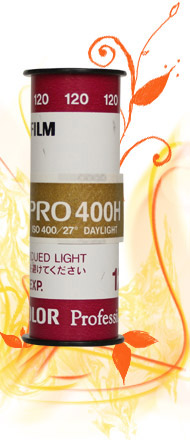 Fuji 120 pro 400H/ 120 colour neg