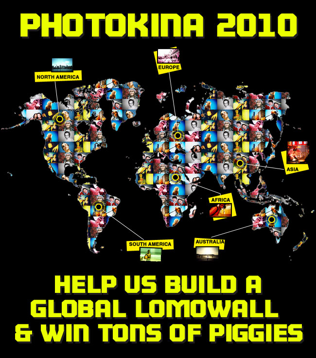 Photokina 2010: Help Us Build a Global Lomowall & Win Tons of Piggies