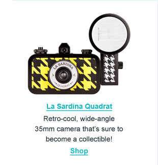 La Sardina Camera & Flash - Quadrat