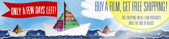 Buy a Film, get free Shipping!