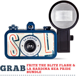 Fritz the Blitz Flash & La Sardina Sea Pride bundle
