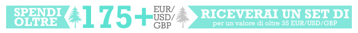 Spend over 175 EUR/USD/GBP and get these for free worth over 35 EUR/USD/GBP!