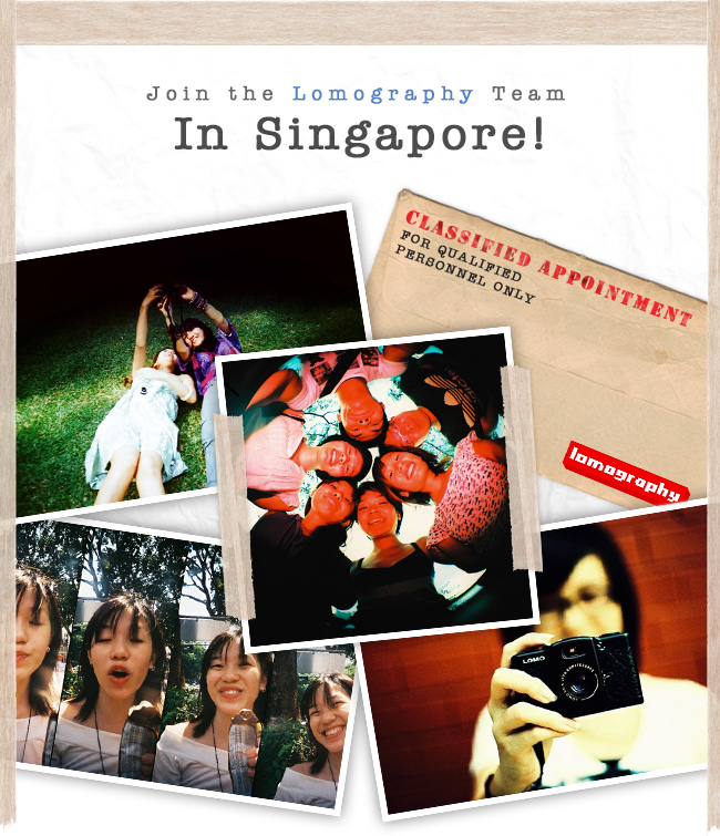 Join the Lomography Team In Singapore!