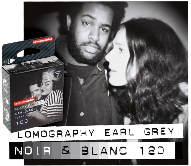 Lomography Earl Grey Black & White 120 