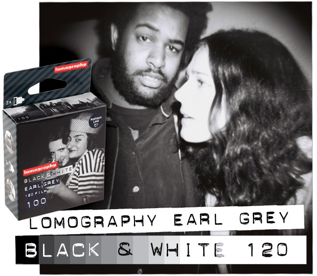 Lomography Earl Grey Black & White 120 