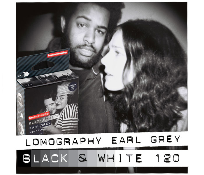 Lomography Earl Grey Black & White 120