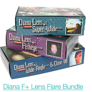 Diana F+ Lens Flare Bundle 