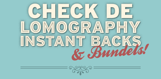 Check Out Lomography Instant Backs & Bundles
