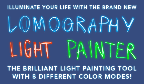 Illuminate Your Life with the Brand New Lomography Light Painter