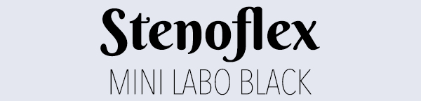 Stenoflex Mini Labo Black