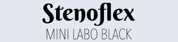 Stenoflex Mini Labo Black