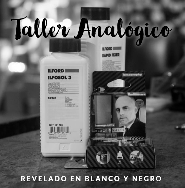Taller de revelado experimental con Caffenol
