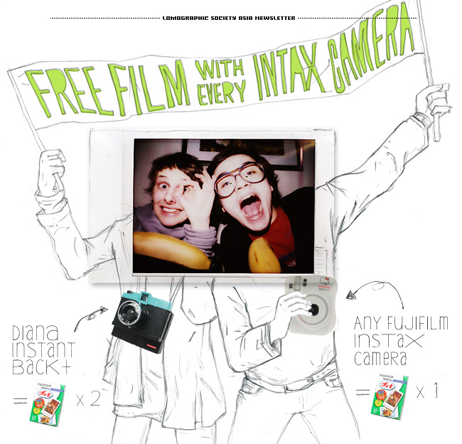 Free Film with Every Instax Camera!