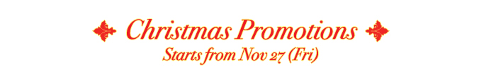 Analogue Love - Shop Christmas Promotion
