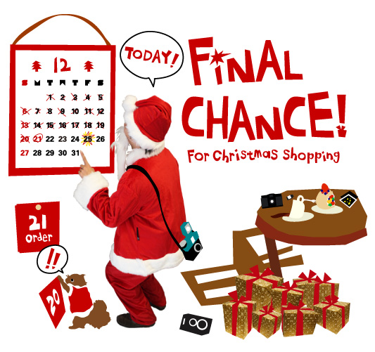 Final Chance for X'mas Shopping and Get Free Films!