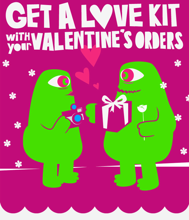 Get a Love Kit with Your Valentine's Orders!