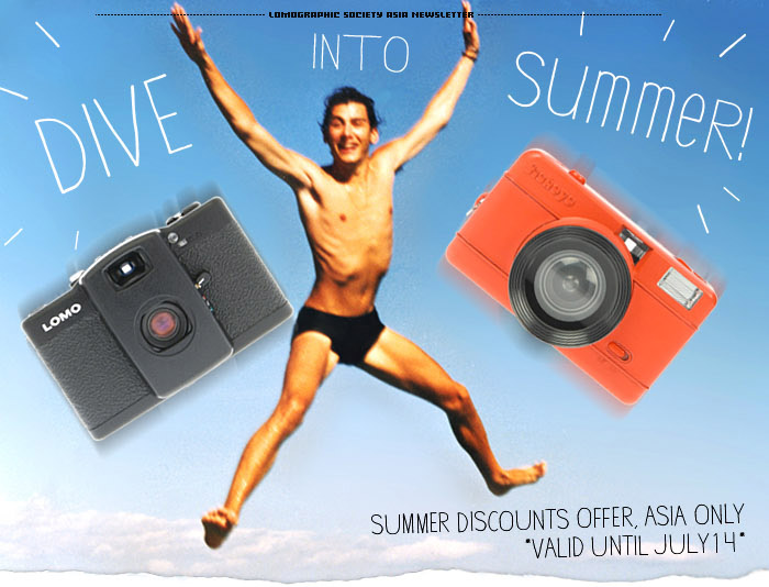 Dive Into Summer! Discount offer, Aisa only!