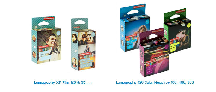 Lomography XR Film and Lomography 120 Color Negative