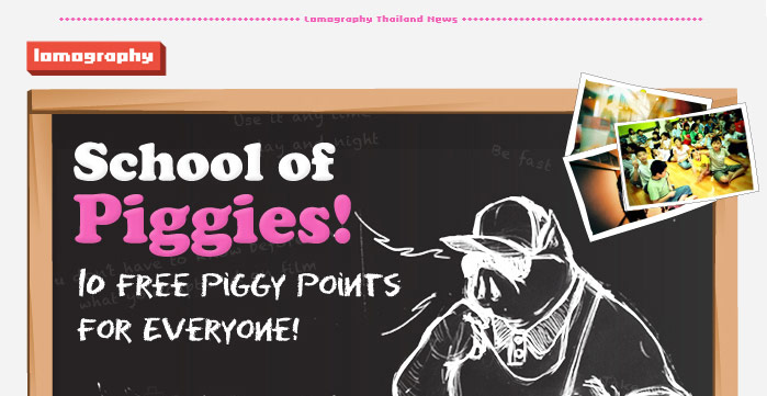 School of Piggies! 10 Free Piggy Points For Everyone!
