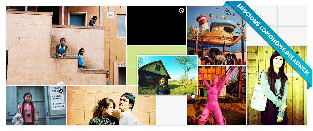 Luscious Lomohome Relaunch!