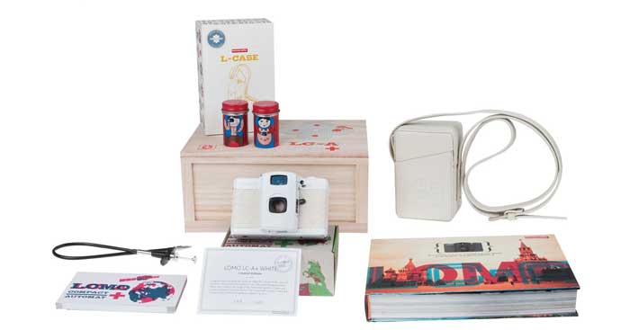 LOMO LC-A+ White Japan Edition - Only 1,000 Pieces Worldwide!