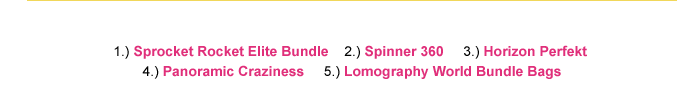 Lomography Gift Ideas For You!