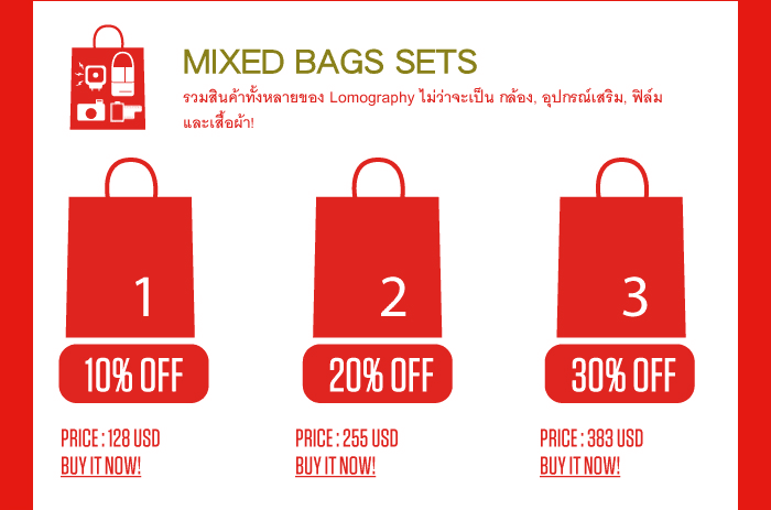 Lomography New Year Lucky Bags!