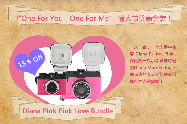 Lomography Valentine's Pink Cameras