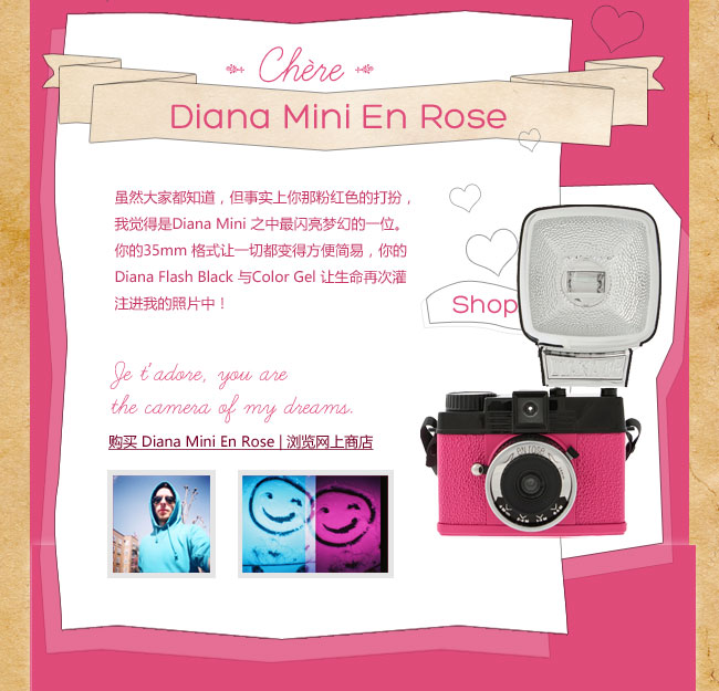 Lomography Valentine's Pink Cameras