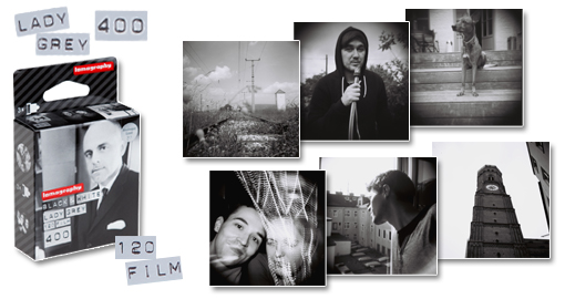 Lady Grey 400/120 di Lomography
