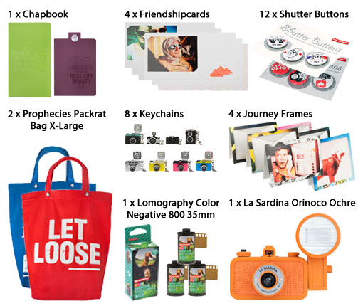 Hol dir jetzt deinen Mix aus Lomography Extras