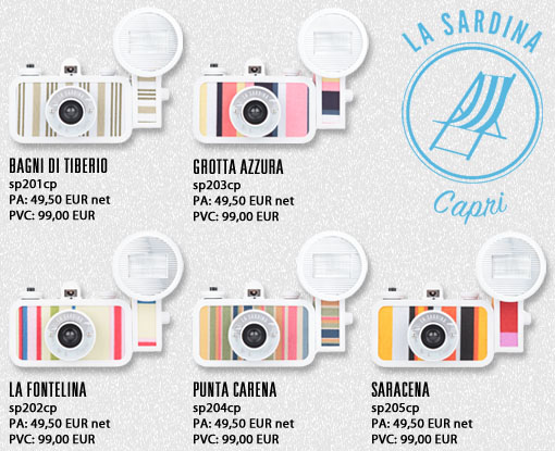 La Sardina Edition Beach : Unicité de dix modèles