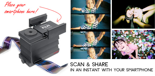 Scansiona e condividi: ecco a voi il Film Scanner di Lomography