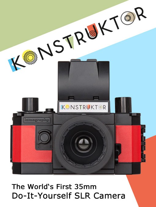 The Konstruktor DIY Kit: The World's First 35mm Do-It-Yourself Camera